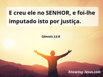 Gênesis 15:6 Abraão (beige)